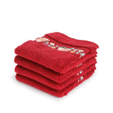Scarlett Face Towel Set Of 4